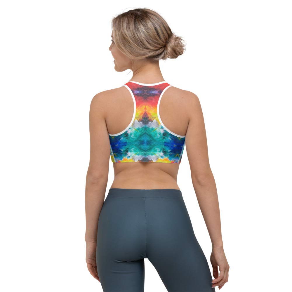 High Impact Racerback Sports Bra for Women - Breathable Workout Top for Running, Gym & Yoga - Supportive & Comfortable for High & Low Intensity Exercises