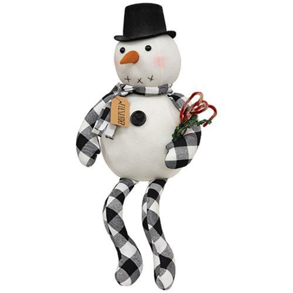 Alexander Snowman Doll - Adorable Christmas Decoration for Home, Office & Holiday Gifts | Perfect for Tree Topper, Mantel Display & Winter Decor
