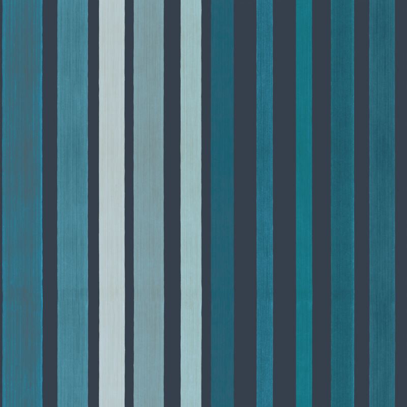 Cole and Son Blue Carousel Stripe Wallpaper - Perfect for Nursery, Bedroom, and Living Room Decor