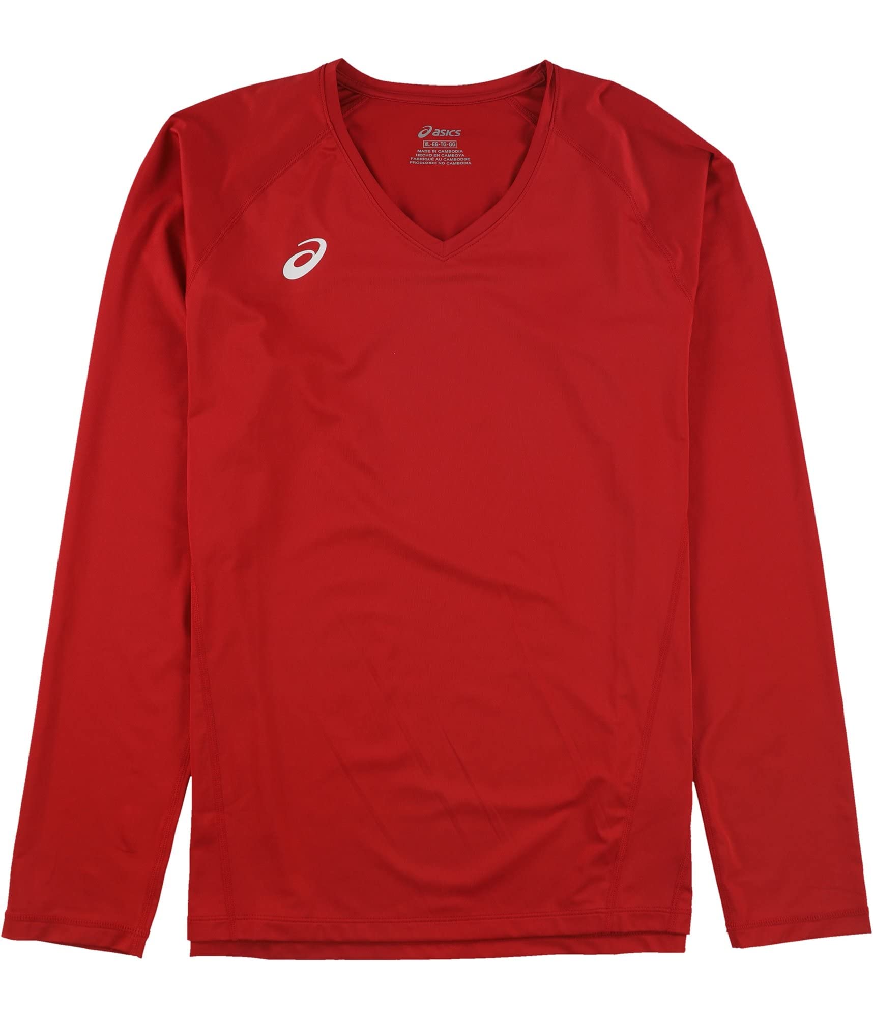 ASICS Women's Spin Serve Volleyball Jersey - Long Sleeve Performance Top for Indoor/Outdoor Volleyball Games & Team Sports