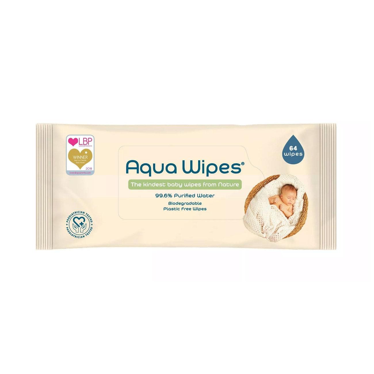Soft & Gentle Baby Wipes - 64 Count | Hypoallergenic & Fragrance-Free for Sensitive Skin | Perfect for Diaper Changes, Face & Hand Cleaning, and On-the-Go Use
