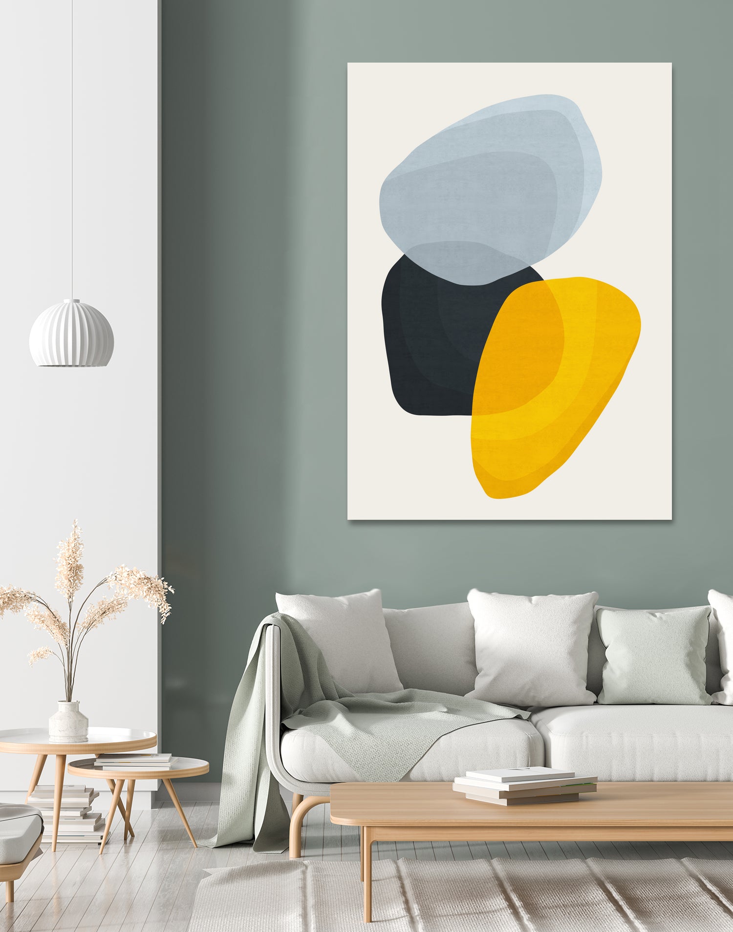 Abstract XVII Wall Art - Modern Canvas Painting for Home & Office Decor | Perfect for Living Room, Bedroom, or Workspace