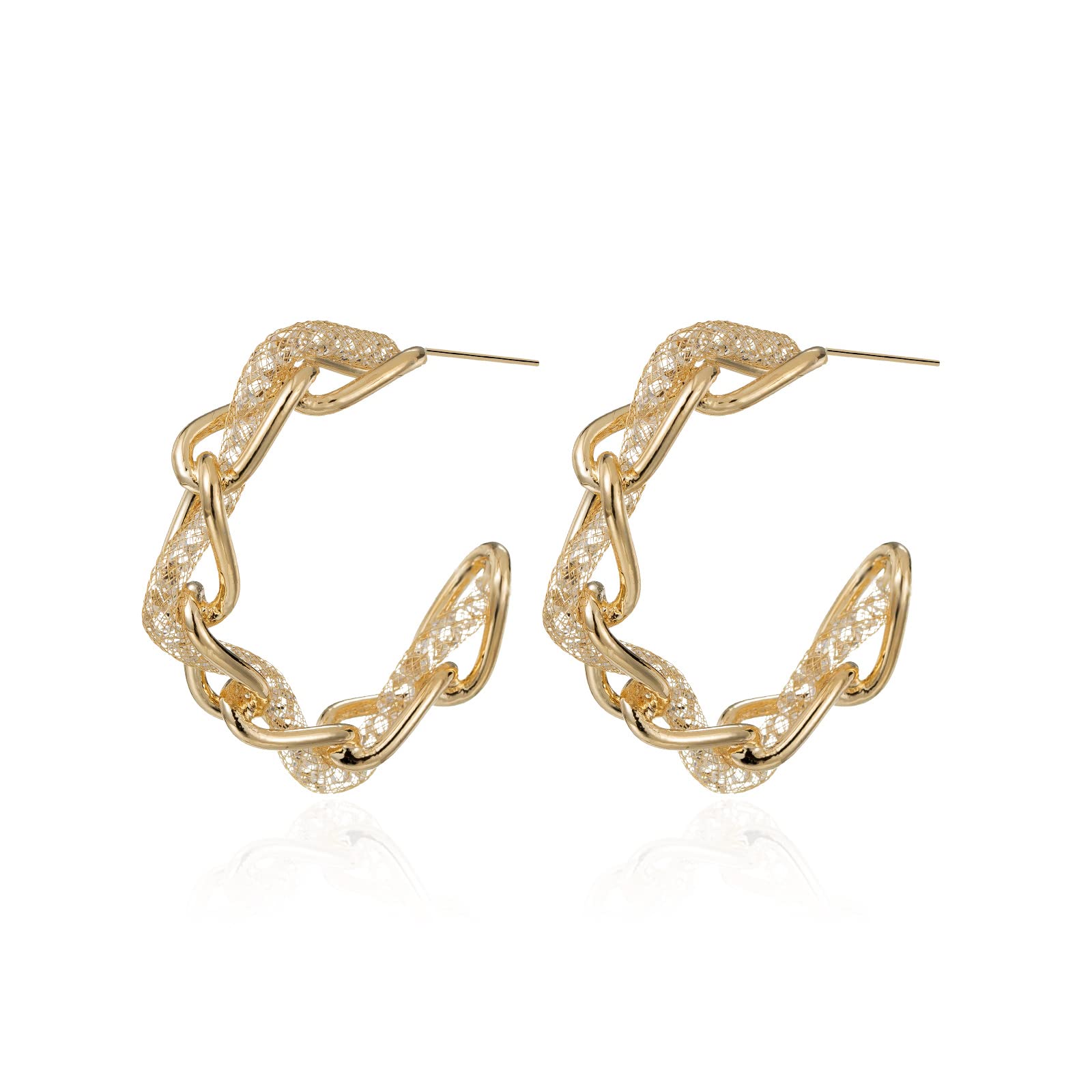 Women's Sterling Silver Twist Drop Earrings | Elegant Dangle Party Jewelry Gift for Women | Perfect for Weddings, Evening Events & Special Occasions
