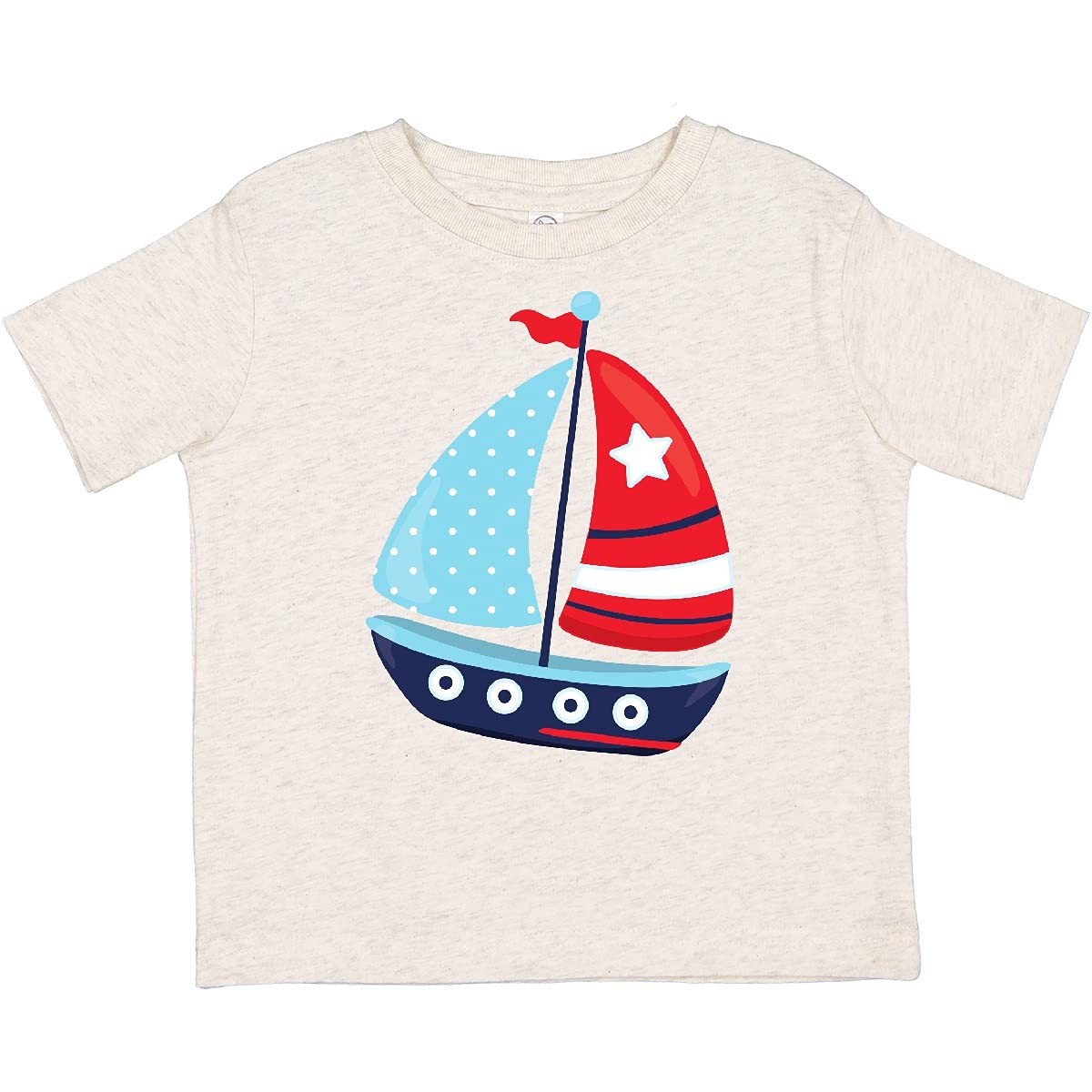 Sailing Boat Toddler T-Shirt - Perfect for Beach & Nautical Outfits