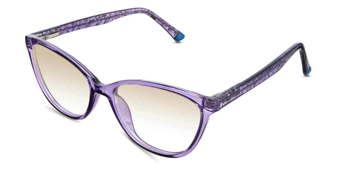 Zayla Women's Prescription Tinted Glasses – Stylish & UV Protection – Perfect for Driving, Reading & Outdoor Activities