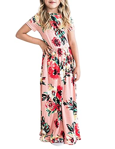 Pink- Floral Short Sleeve