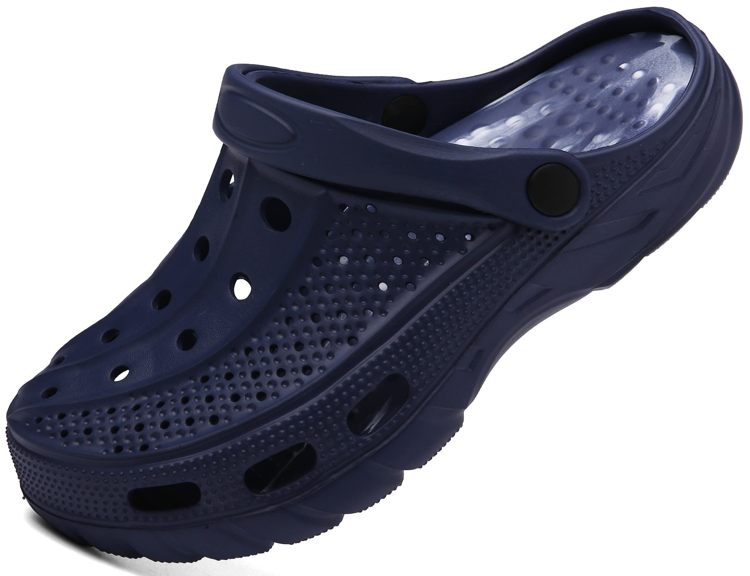 ChayChax Arch Support Clogs for Men & Women - Slip-On Garden Shoes with Removable Cushion Footbed - Perfect for Outdoor, Beach & Casual Wear