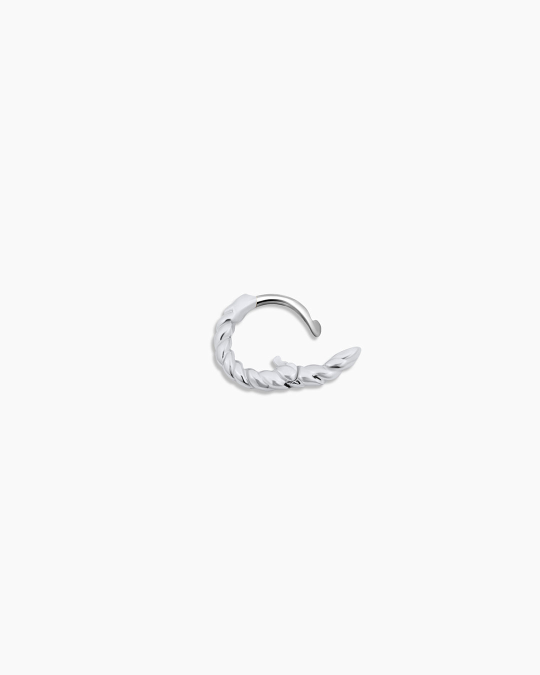 Sterling Silver Single Huggie Earrings for Women - Minimalist Hoop Earrings for Everyday Wear | Perfect for Work, Date Night & Casual Outfits