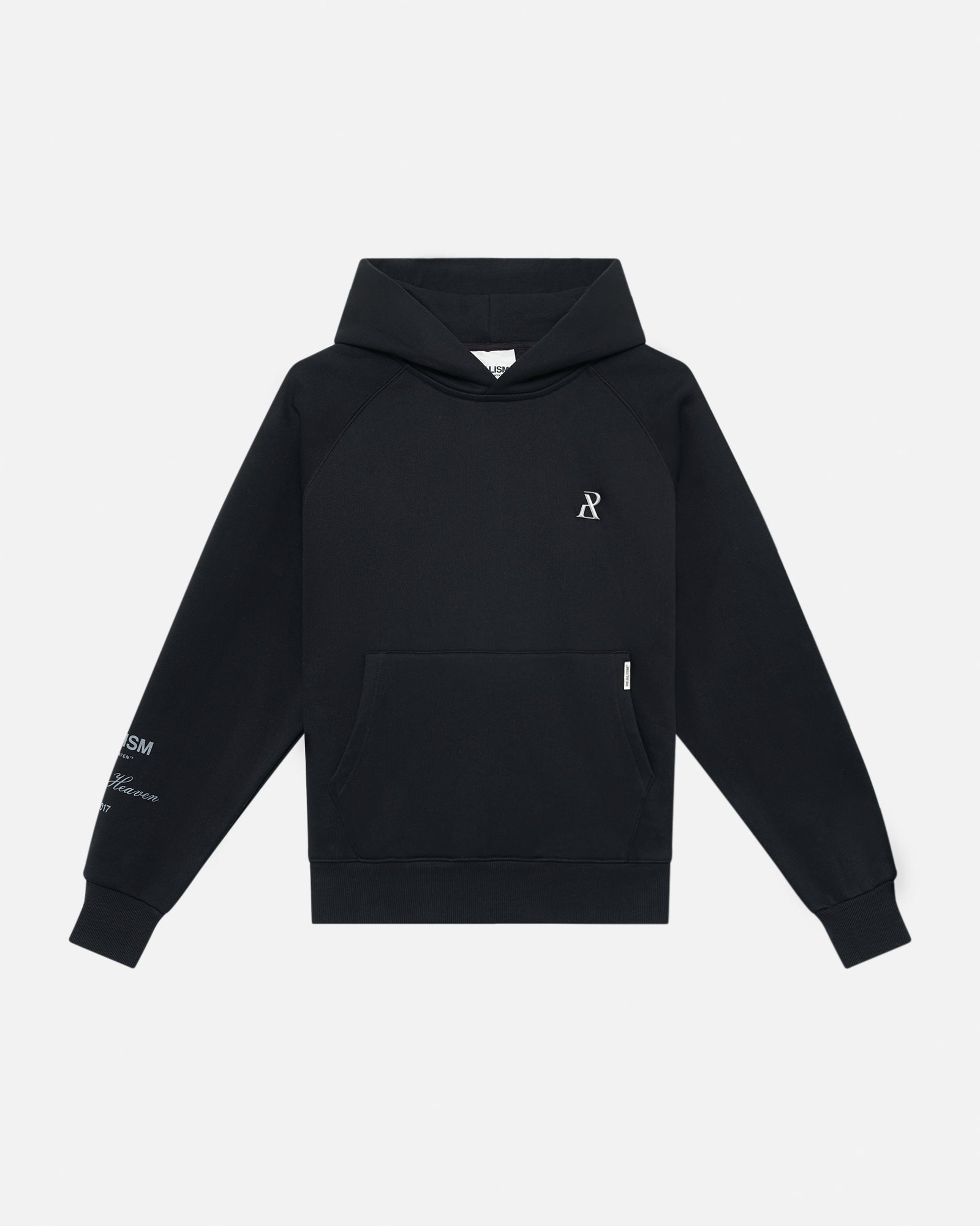 SSS Realism Radiant Hoodie - Black | Soft & Stylish Pullover for Men & Women | Perfect for Casual Wear, Gym & Outdoor Activities