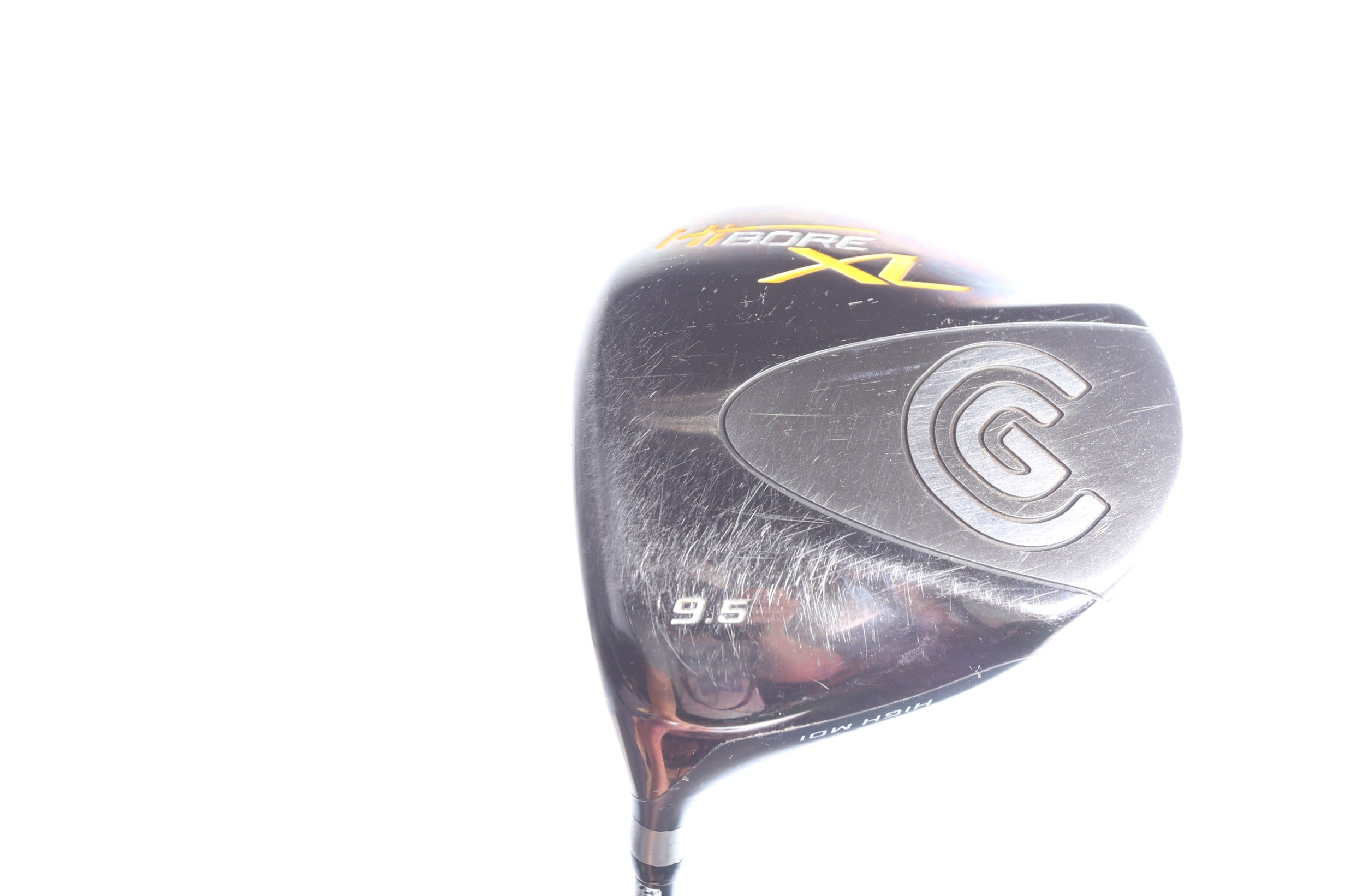 Used Cleveland HiBore XL Driver 9.5° Stiff Flex Fujikura Fit On Red Left Handed Golf Club - Perfect for Left-Handed Golfers Seeking Distance & Control on the Course