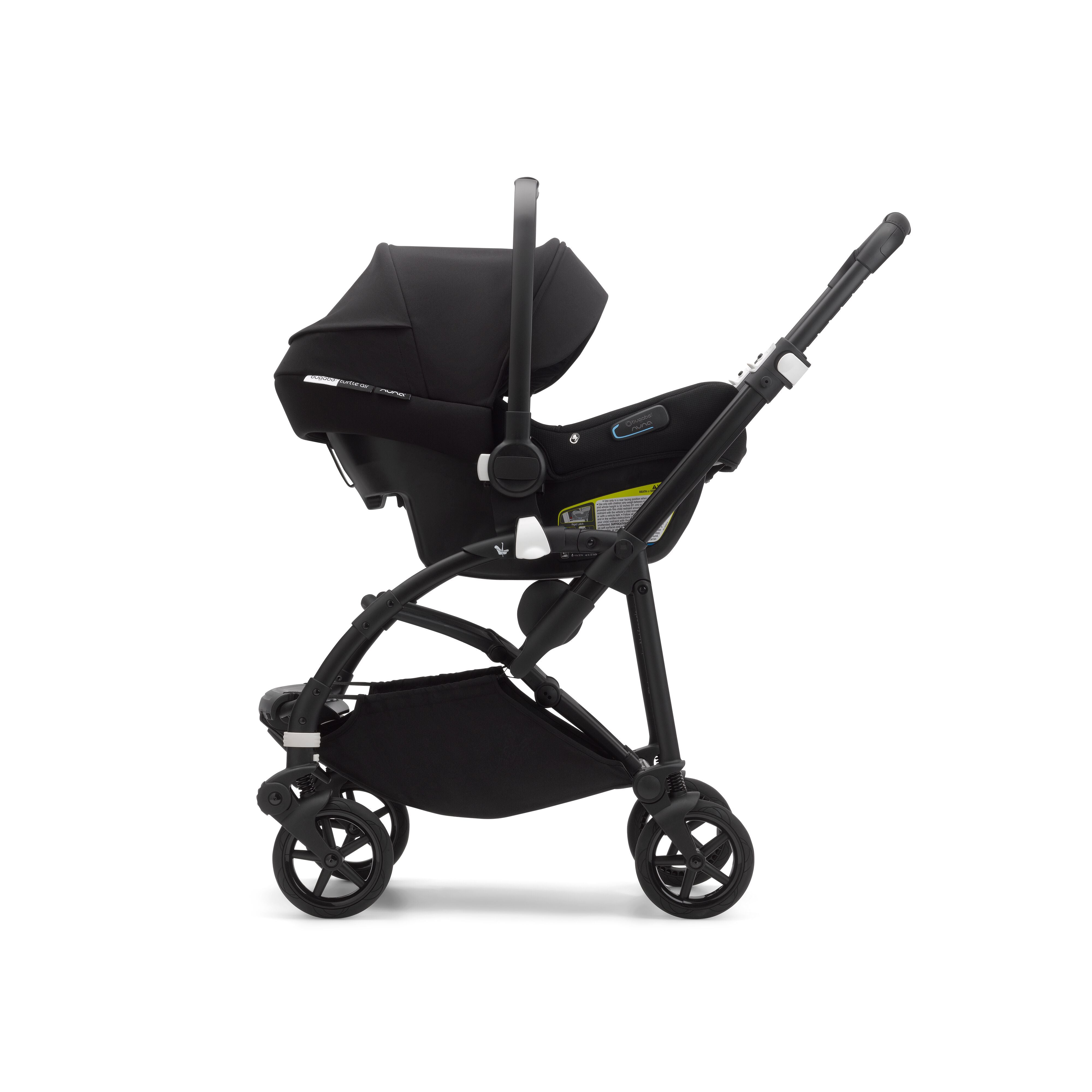 Bugaboo Turtle Air Infant Car Seat by Nuna – Lightweight & Safe Baby Car Seat for Newborns to Toddlers | Perfect for Travel, Daily Commutes & Family Road Trips