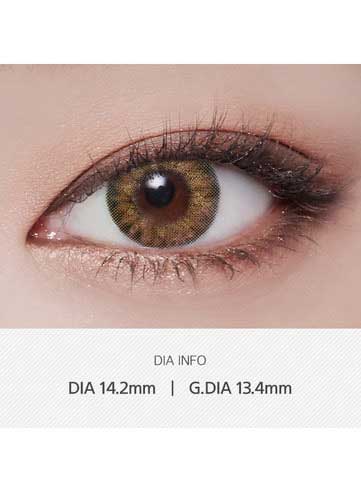 Stylish Brown Monthly Contact Lenses (1 Pair) - Buy 1 Get 1 Free for Special Occasions & Daily Wear