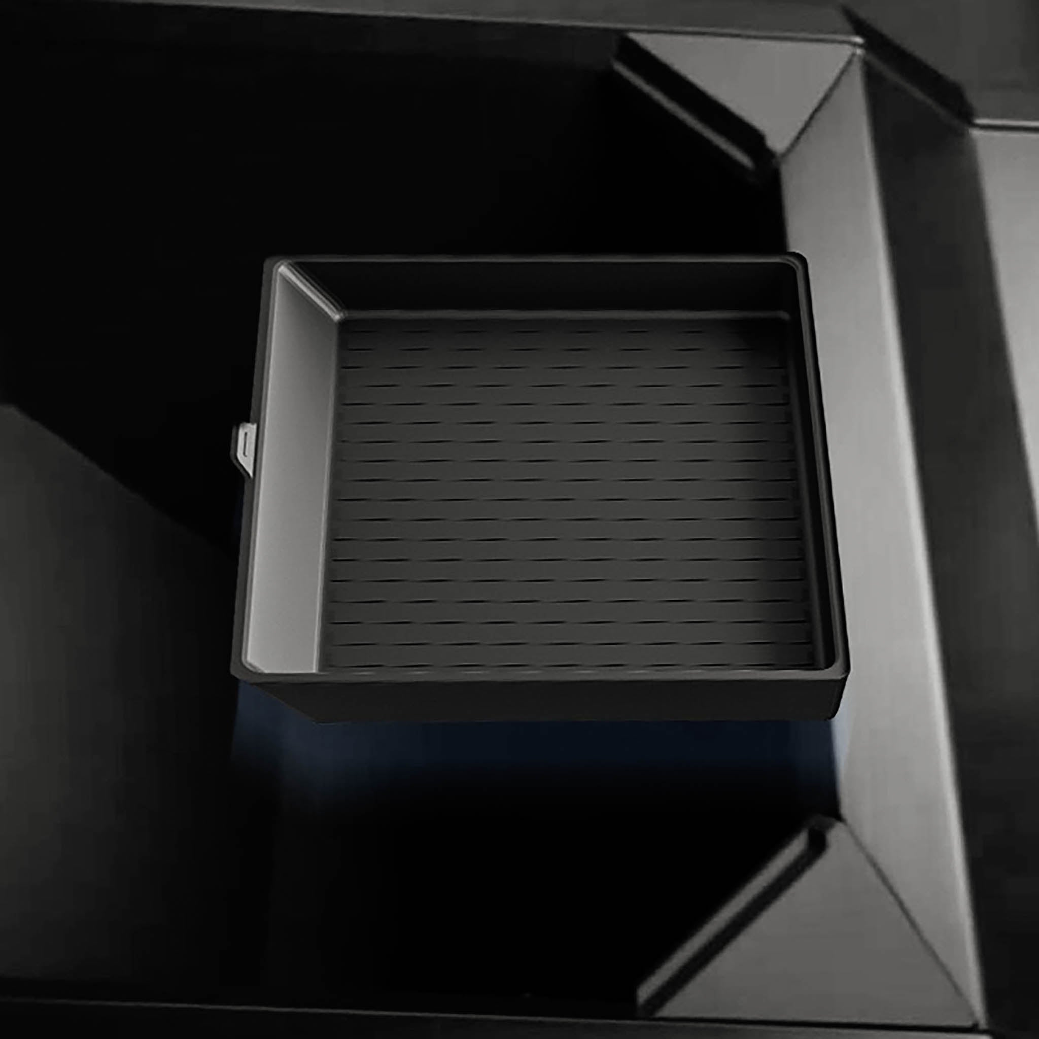Tesla Cybertruck Under Seat Storage Organizer - Armrest Box with Hidden Compartment for Car Accessories | Perfect for Road Trips & Daily Commute