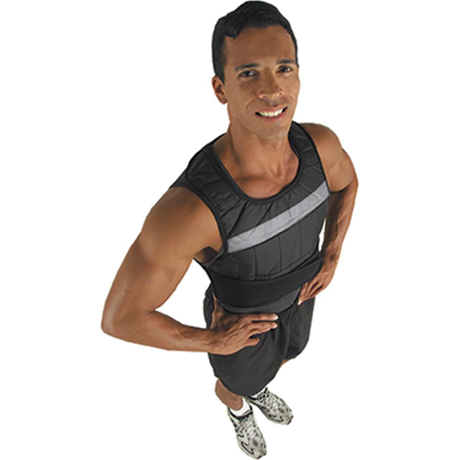10 lb Adjustable Weighted Vest for Fitness Training, Running & Strength Workouts - Perfect for CrossFit, HIIT & Weight Loss