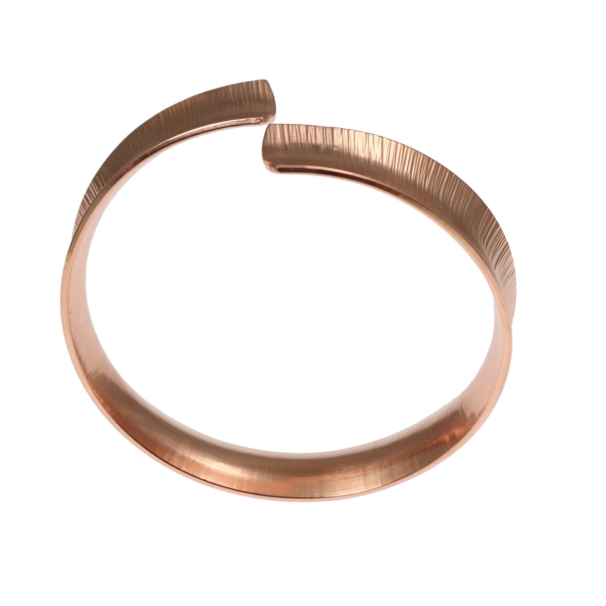 Vintage Chased Copper Bangle Bracelet for Women - Handcrafted Boho Jewelry - Perfect for Parties, Weddings & Everyday Wear