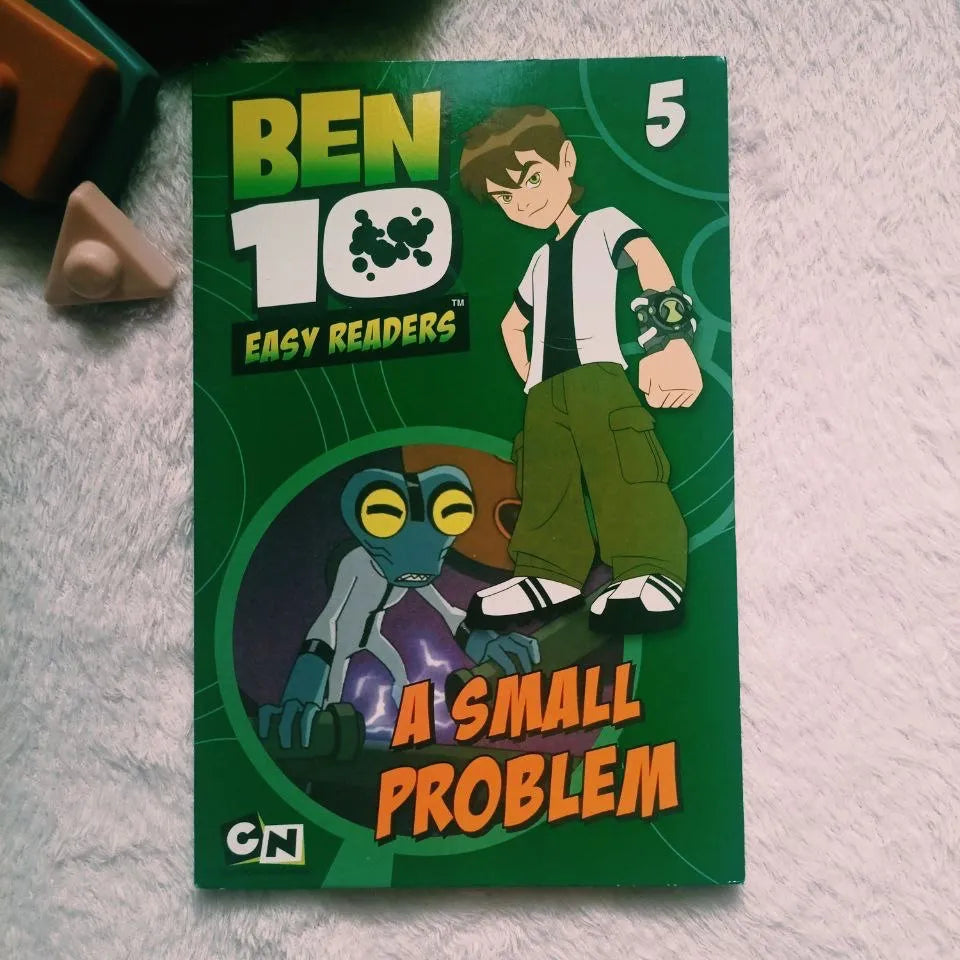 BEN 10 Easy Reader Book: A Small Problem #5 - Kids' Adventure Story for Early Readers | Perfect for Bedtime Reading & Classroom Learning