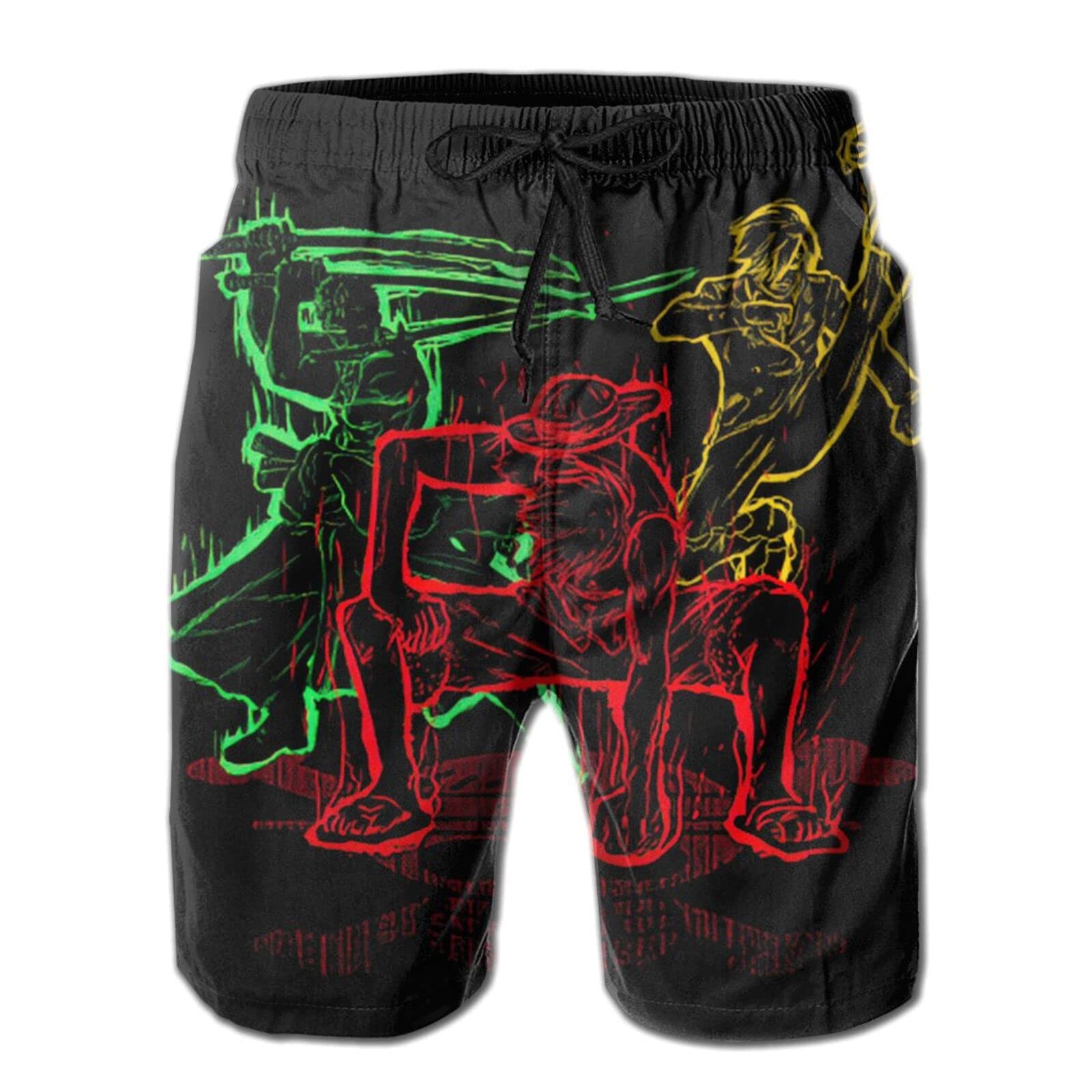 Men's Quick-Dry Swim Shorts with Pockets - Lightweight & Comfortable Beachwear for Swimming, Surfing & Summer Vacation - Perfect for Pool, Beach & Outdoor Activities