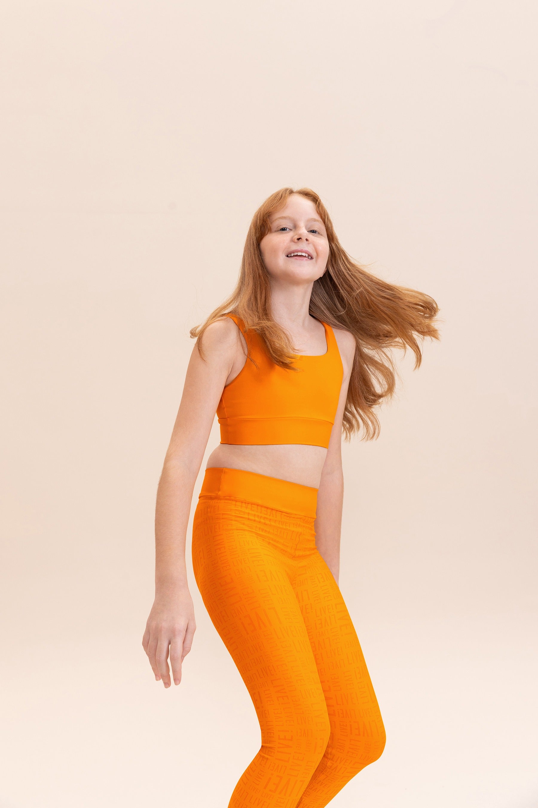 Move Sense® Kids Sports Bra for Girls - Breathable Comfort Support for Running, Yoga & Active Play - Perfect for School PE & Outdoor Activities