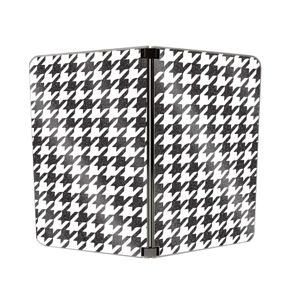 **MightySkins Glossy Glitter Skin for Microsoft Surface Duo - Houndstooth | Protective & Durable High-Gloss Finish | Easy to Apply & Remove | Made in USA | Perfect for Work, Travel & Style Protection**