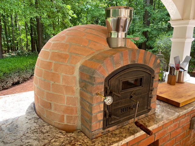 Premium Rustic Lisboa Wood Fired Pizza Oven – Best Seller for Outdoor Cooking, Backyard Parties & Authentic Italian Pizza Making