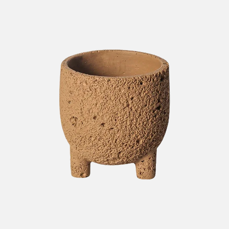 Natural Lava Rock Planter for Succulents & Air Plants - Handcrafted Volcanic Stone Pot for Home & Office Decor - Perfect for Indoor Gardens, Terrariums, and Zen Spaces