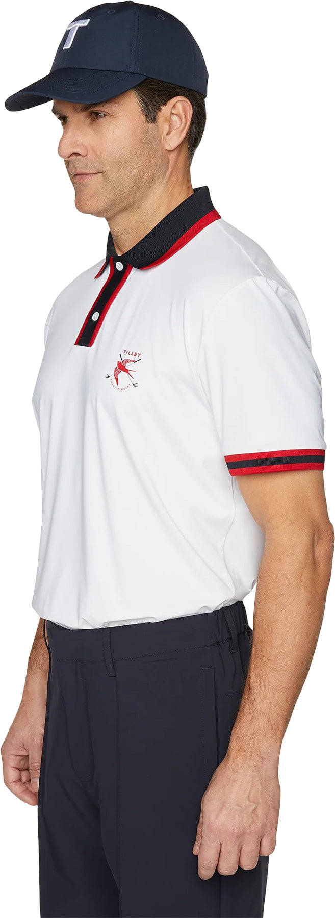 18 Hole Polo Shirt for Men - Breathable Cotton Golf Polo with Moisture Wicking - Casual & Sporty Men's Polo Shirt for Golf, Office, and Everyday Wear
