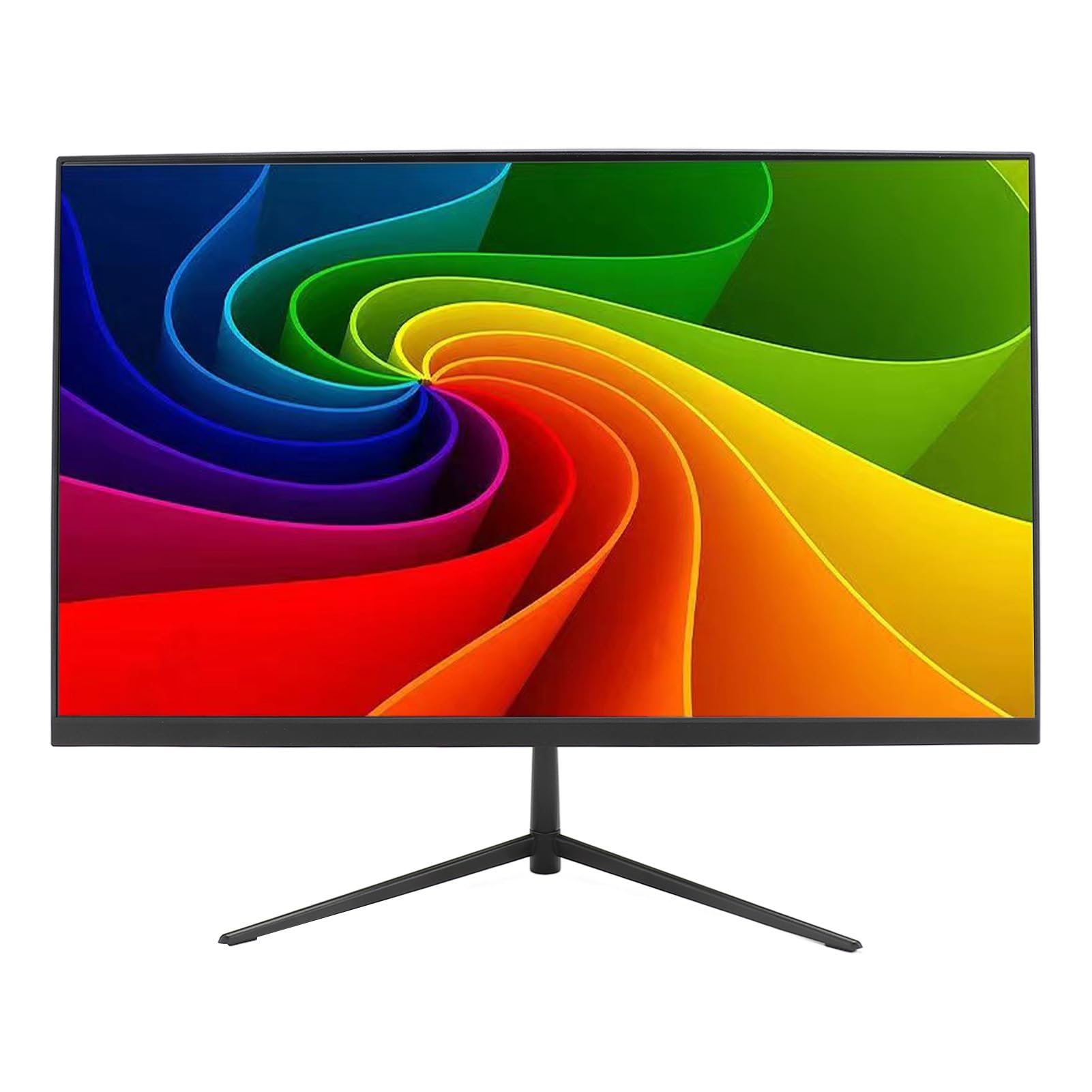 24 Inch FHD IPS Gaming Monitor 1080P 75Hz with FreeSync, HDR, 99% sRGB - HDMI & VGA Ports, VESA 75x75mm Mount (European Plug) - Perfect for PC Gaming, Office Work & Home Entertainment