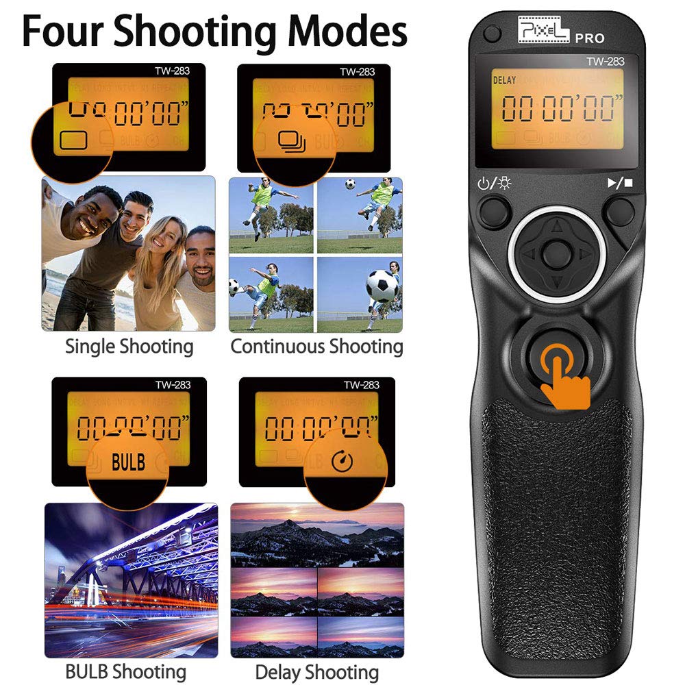 Wireless Shutter Remote for Fujifilm Cameras - 2.4G Timer Remote Control Compatible with Fuji X-T4/X-T3/X-T30/X100V (Perfect for Photography, Vlogging & Group Shots)