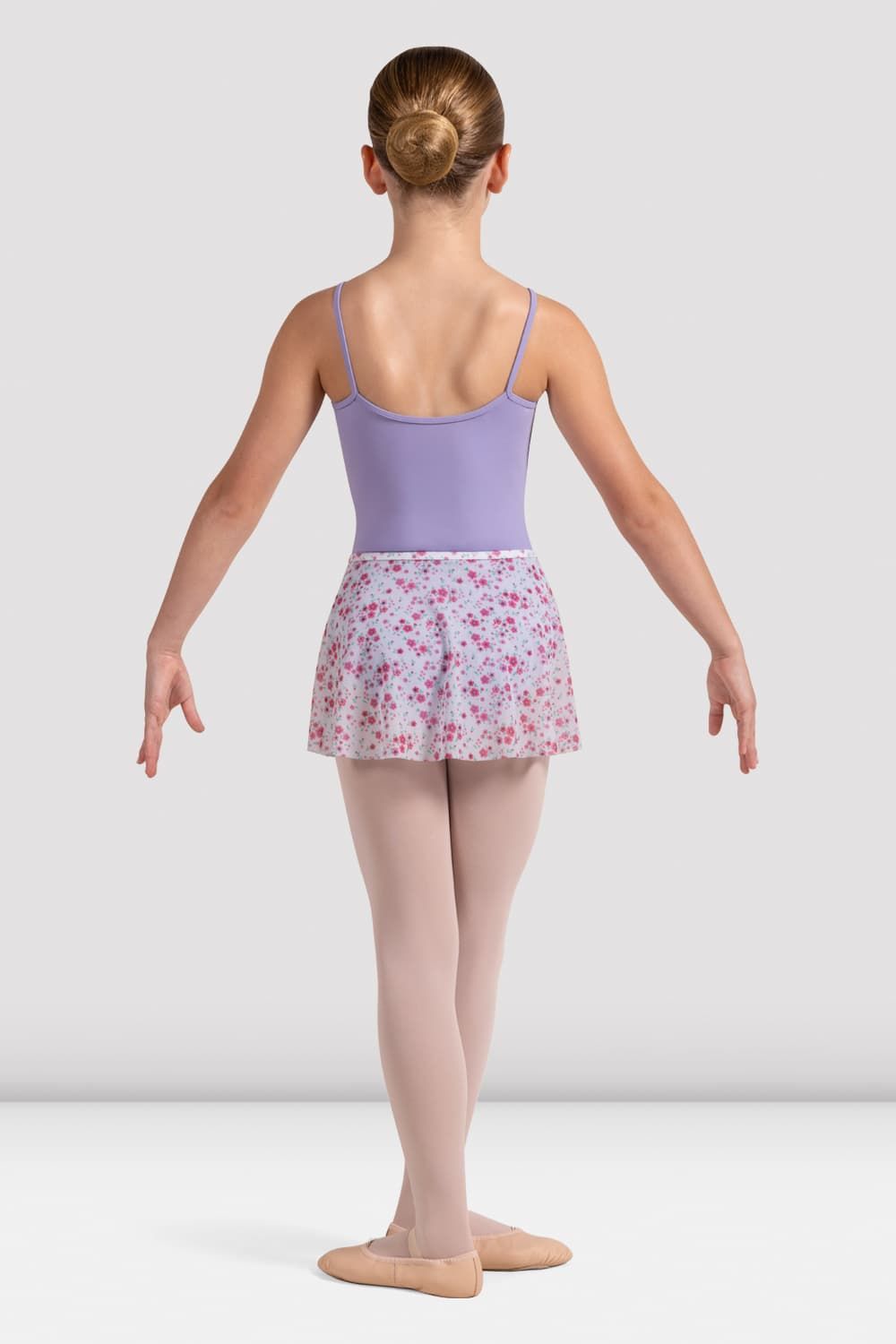 Floral Printed Skirt for Girls - Summer A-Line Skirt with Elastic Waist - Perfect for School, Beach & Outdoor Activities