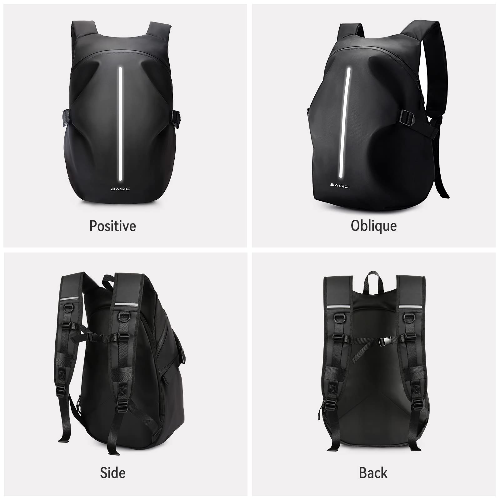 **Waterproof Motorcycle Backpack for Men - Durable Helmet Storage & Travel Backpack - Ideal for Commuting, Road Trips & Outdoor Adventures**