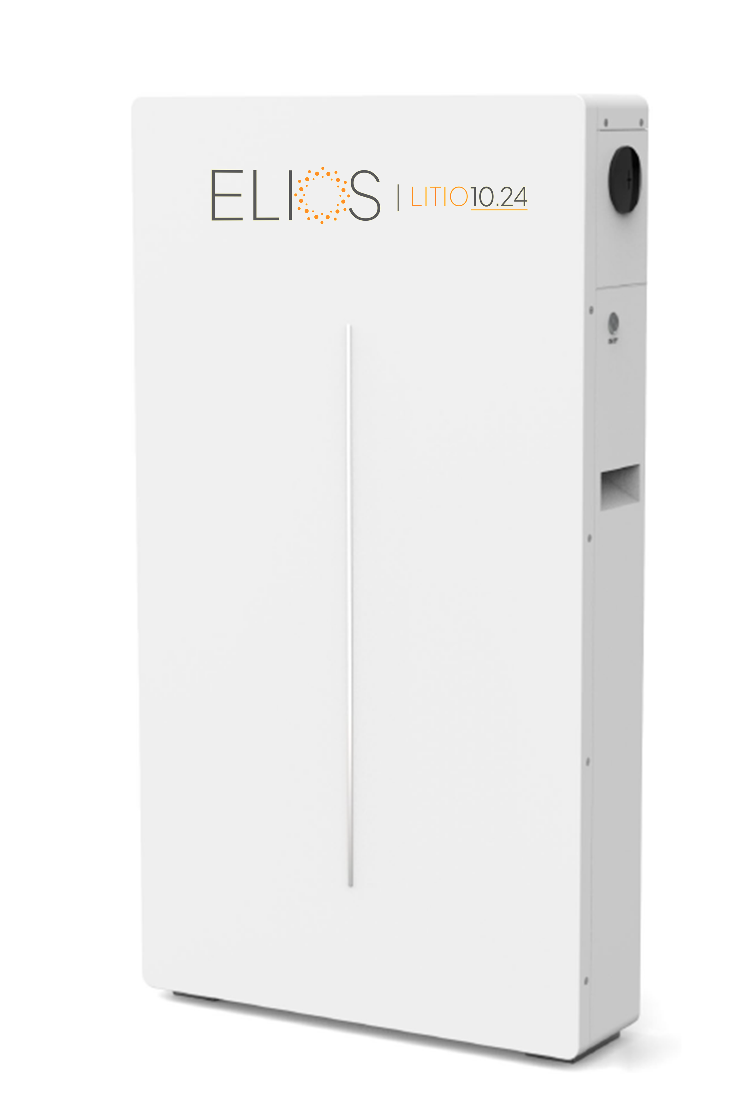Elios Litio10.2 10.24KWh 51.2V Wall Mount Lithium Battery with WiFi - UL Approved IP65 for Solar Energy Storage & Home Backup Power