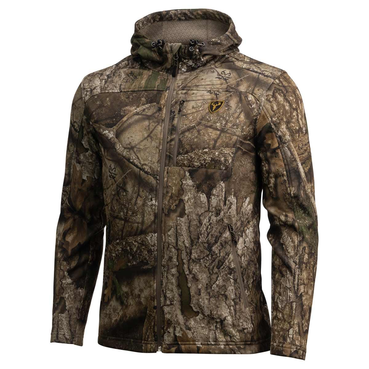 ScentBlocker Shield Series Silentec Midweight Camo Hunting Jacket for Men - Odor Control & Quiet Performance for Deer Hunting & Outdoor Adventures