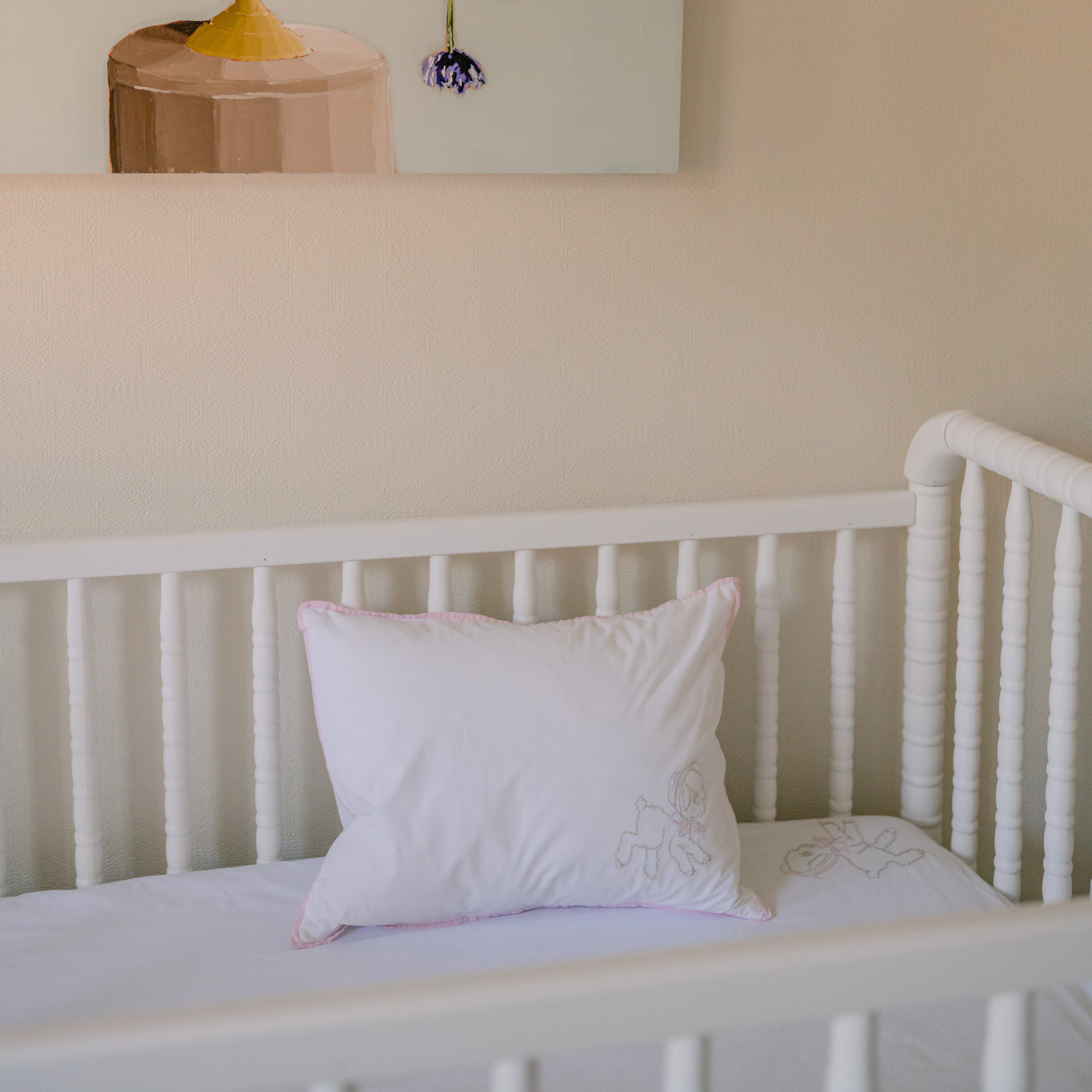 Soft Baby Little Lamb Sham - Cozy Crib Sheet for Newborns & Toddlers - Perfect for Nursery, Baby Showers & Gifts