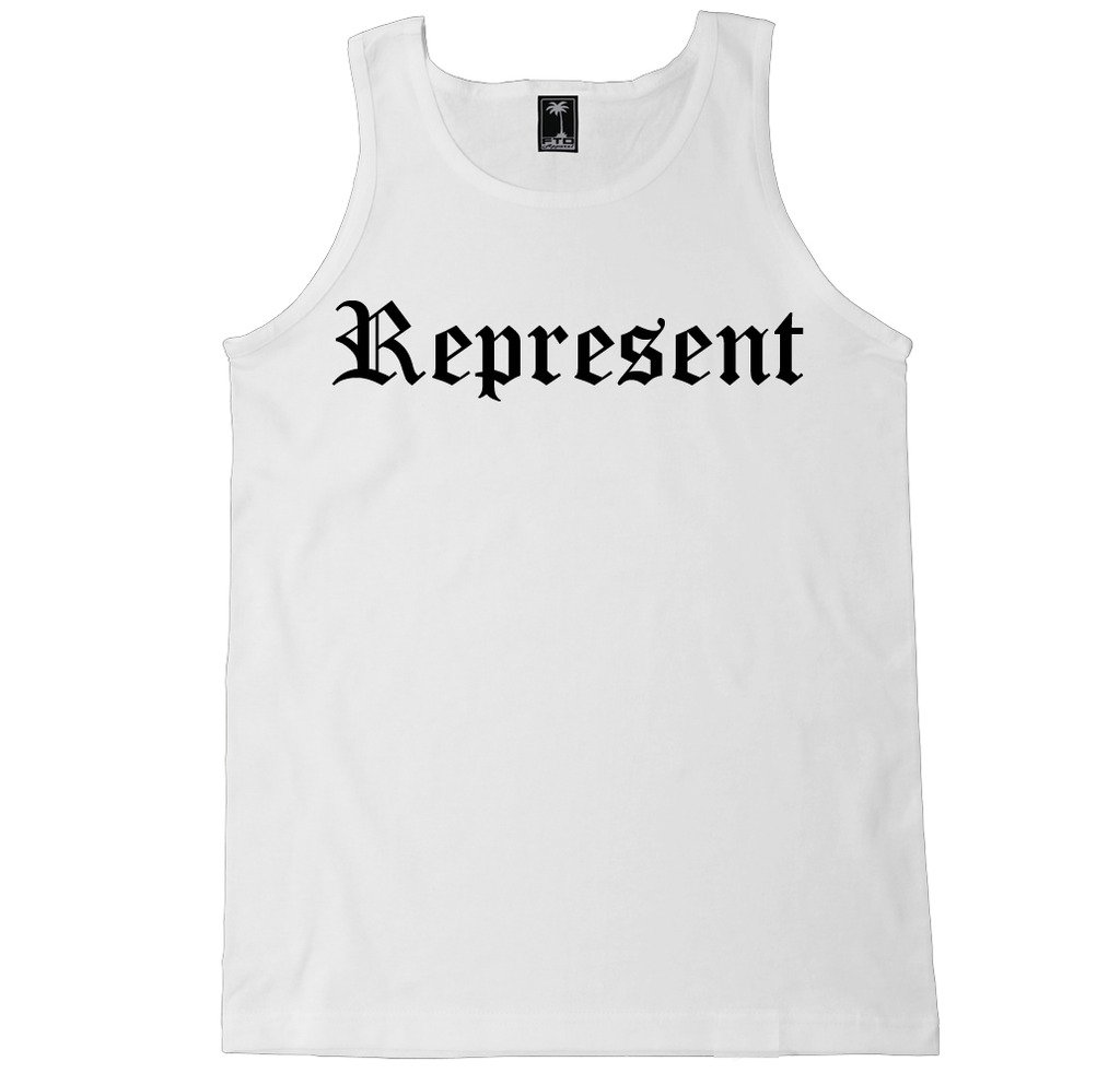 FTD Apparel Men's Represent Tank Top - Breathable Cotton Muscle Tee for Gym, Workout & Casual Wear | Summer Athletic Shirt for Running, Fitness & Street Style