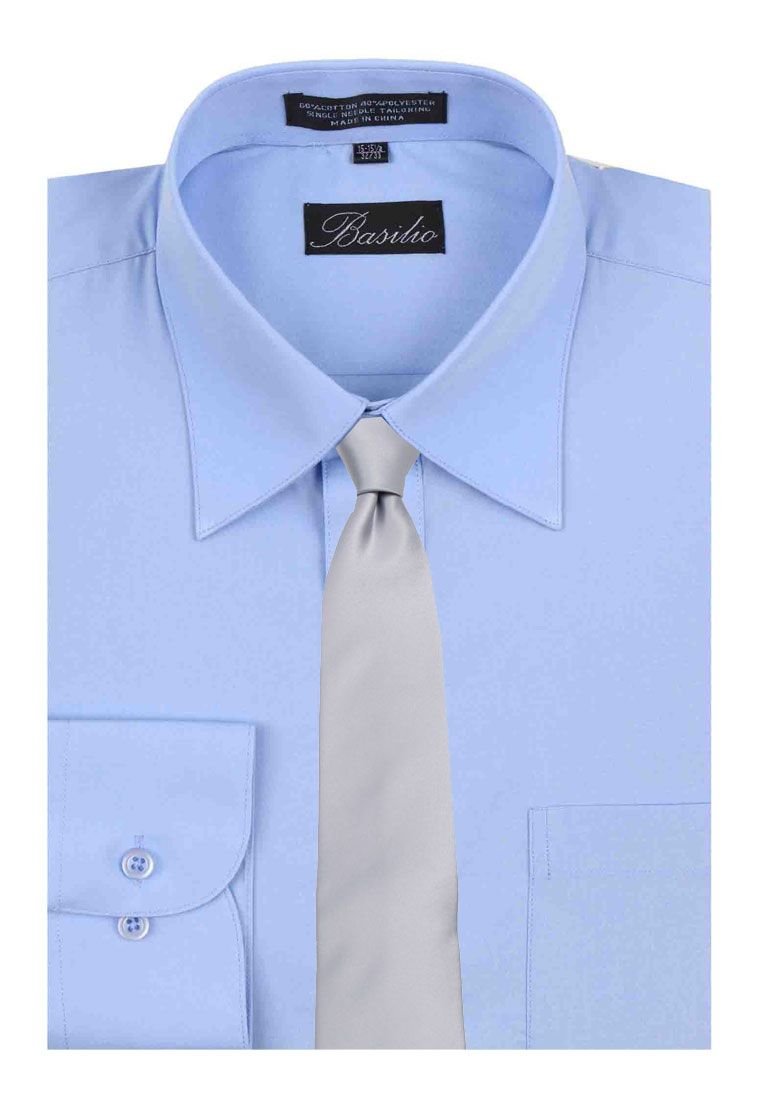 Extra Long Solid Color Formal Necktie for Big and Tall Men - Perfect for Business Meetings, Weddings & Professional Occasions