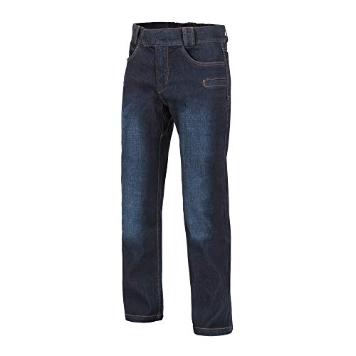 Dark Blue Denim Mid Jeans