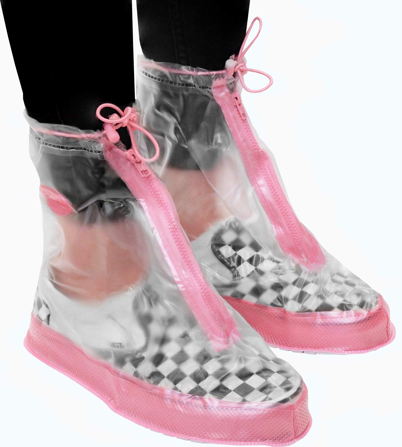 Waterproof Shoe Covers for Men & Women - Reusable Rain Boot Protectors | Non-Slip Overshoes for Walking in Wet Weather | Perfect for Commuting, Hiking & Outdoor Activities