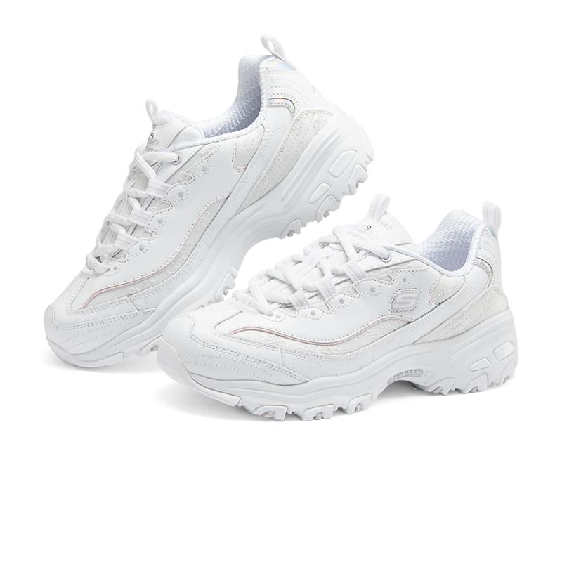 D'LITES Women's Sneakers 150038/WHT - Comfortable White Casual Shoes for Walking, Running & Gym Workouts