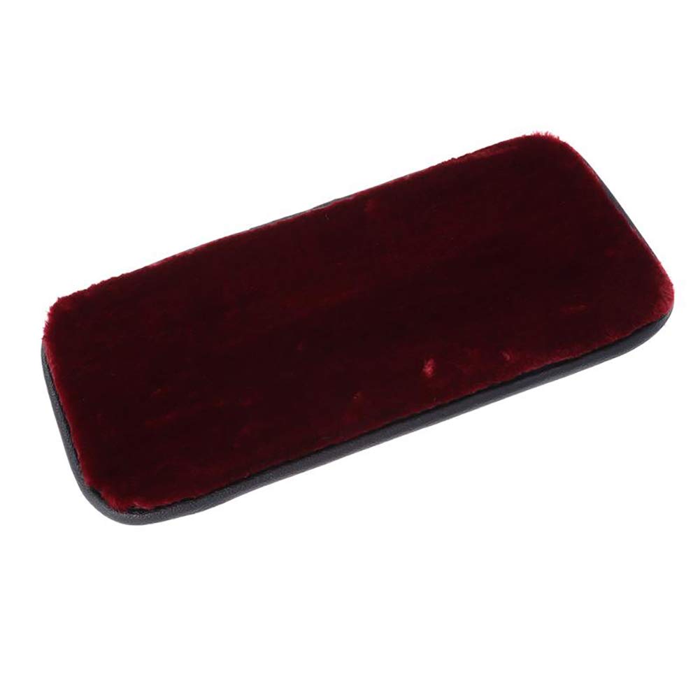 LUYANhapy9 Universal Winter Car Armrest Cover - Soft Plush Pad Cushion for Vehicle Center Console (Red) | Car Interior Accessories & Decor Gift | Perfect for Cold Weather Comfort & Long Drives