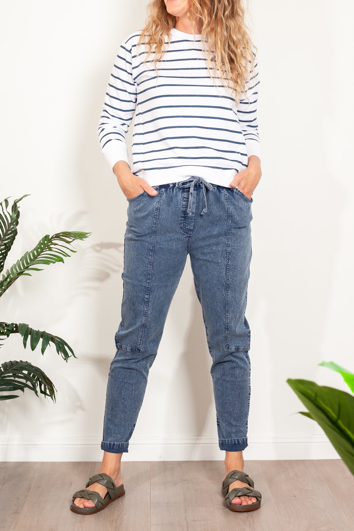 Lulu Organic Cotton Soho Jeans for Women - High Waist Skinny Stretch Denim Pants - Eco-Friendly Comfort Fit (Perfect for Casual Wear, Office & Travel)