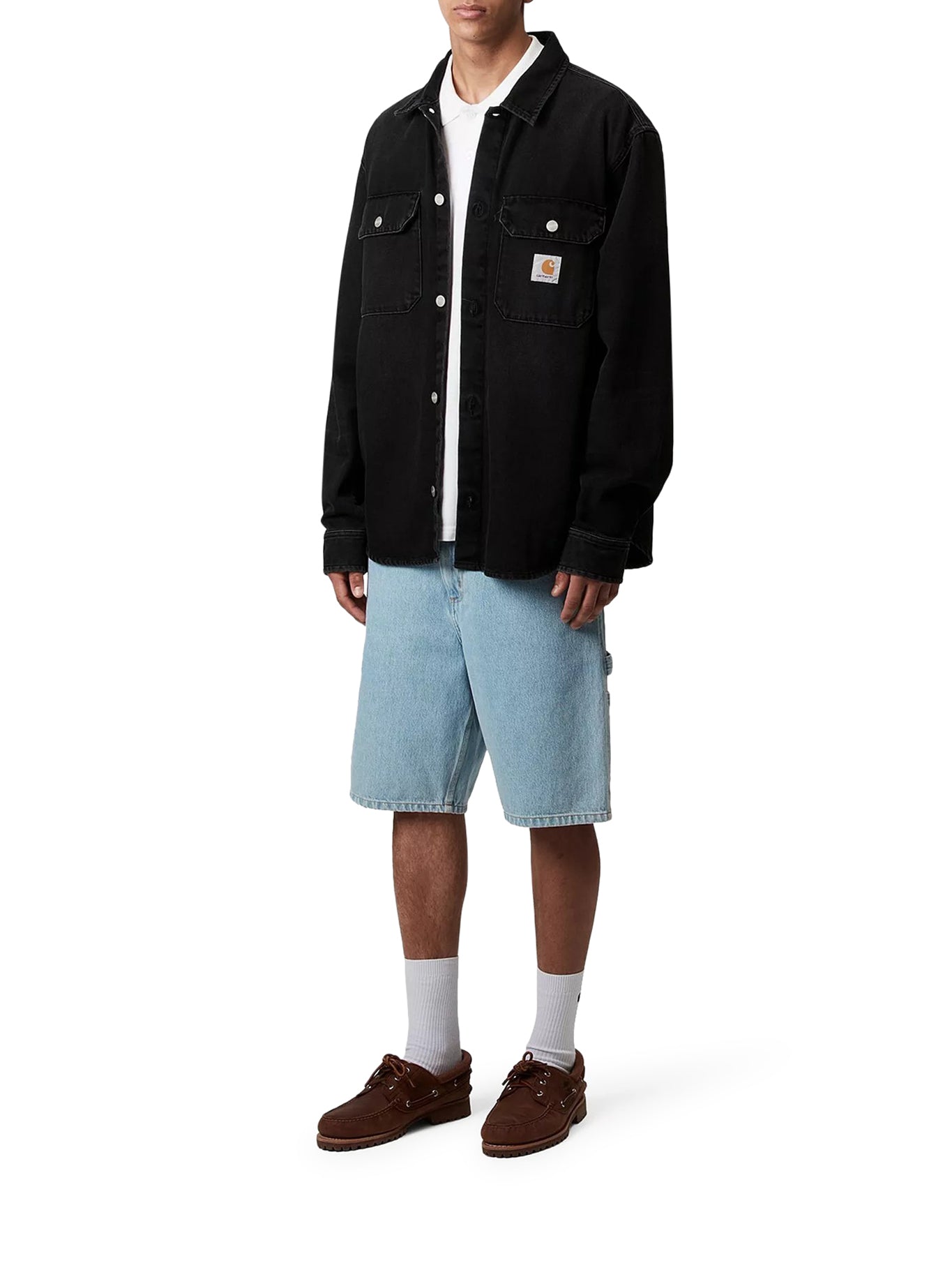 Harvey Shirt Jacket for Men - Stylish Lightweight Button Down Shirt Jacket for Casual Wear & Outdoor Activities