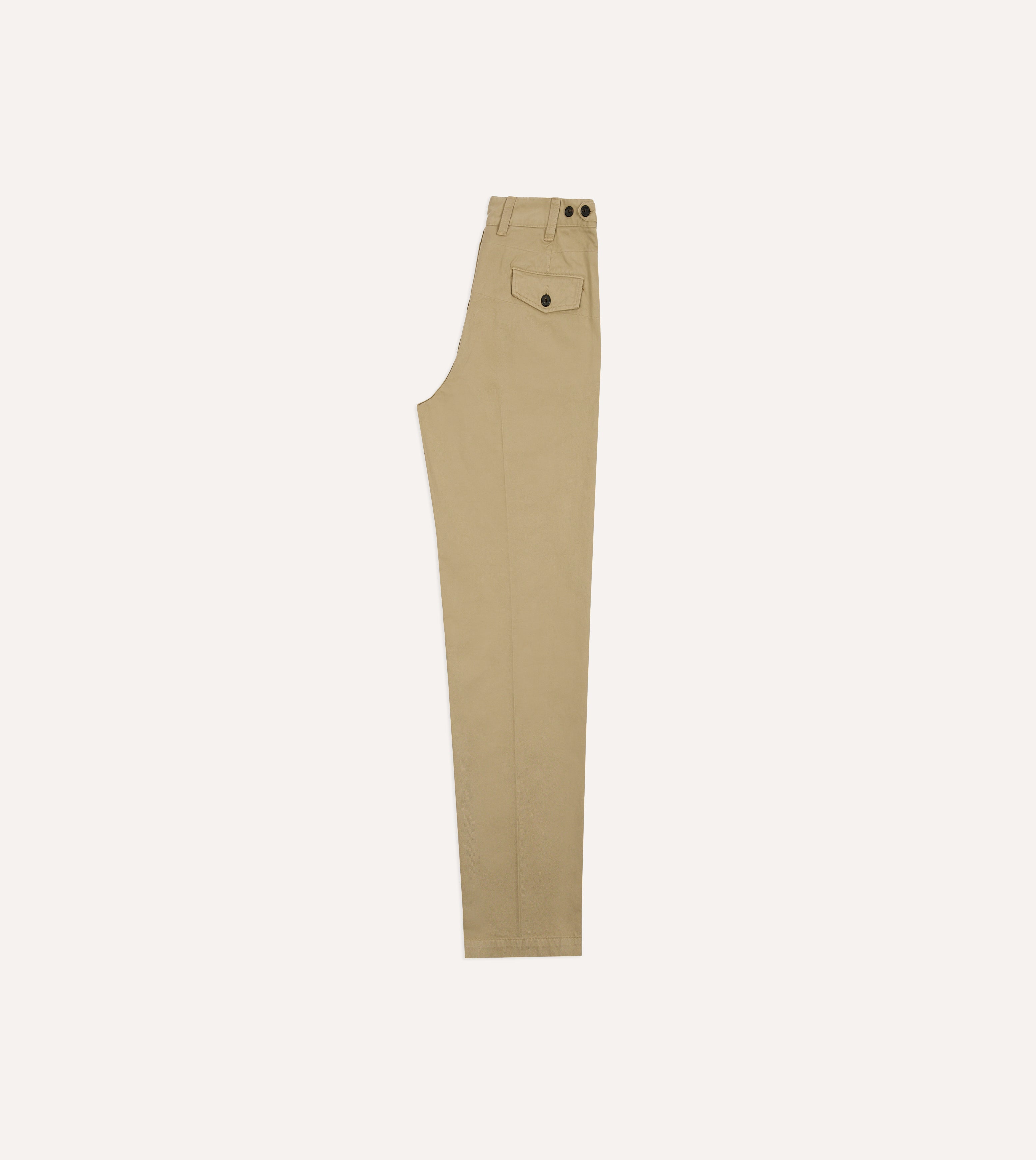 Premium Sand Textured Cotton Flat Front Chino Pants for Men - Comfortable & Stylish Casual Wear for Office, Travel & Everyday Use