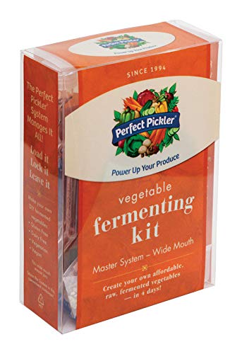 Premium Fermenting Kit for Vegetables - 2 Sets with 12 Jars - Perfect for Homemade Pickles, Sauerkraut & Fermented Foods - Ideal for Home Canning & DIY Fermentation Projects
