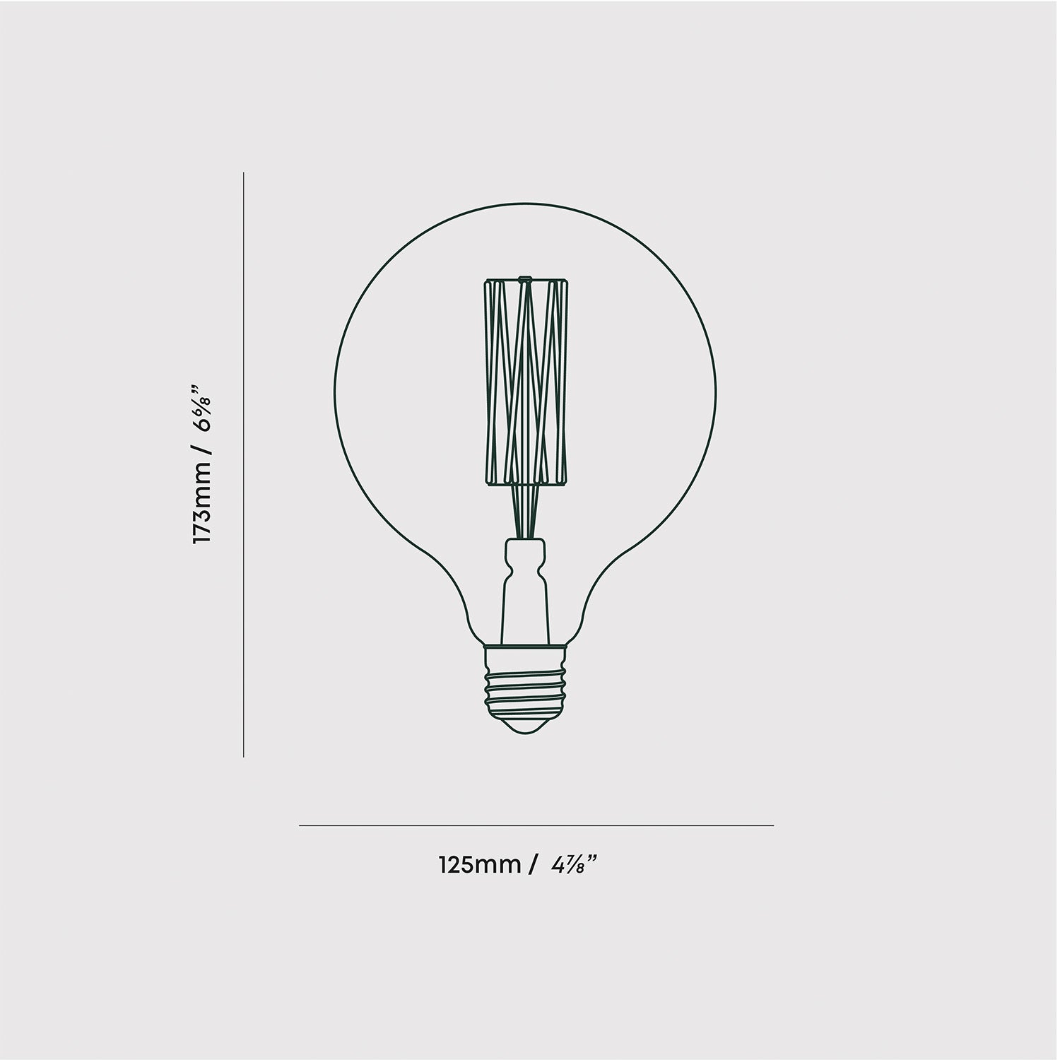 Energy Efficient Gaia E26 LED Light Bulb - 9W (60W Equivalent) Warm White 2700K, Dimmable, 800 Lumens - Perfect for Bedroom, Living Room & Home Decor Lighting