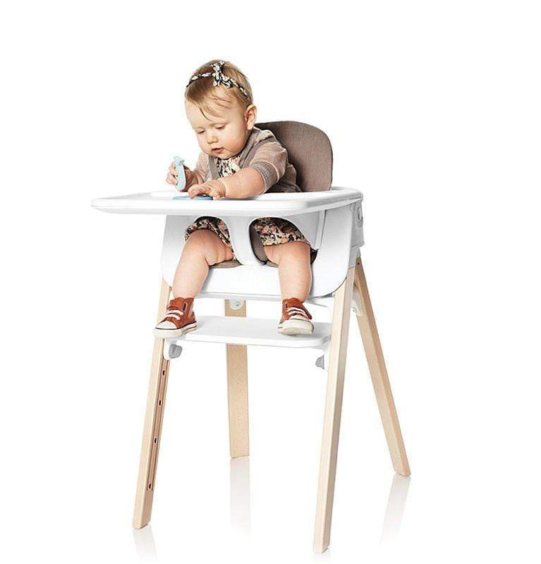 Stokke Steps High Chair - Adjustable Baby Feeding Chair with Tray - Ergonomic Design for Toddlers - Perfect for Dining, Weaning & Playtime