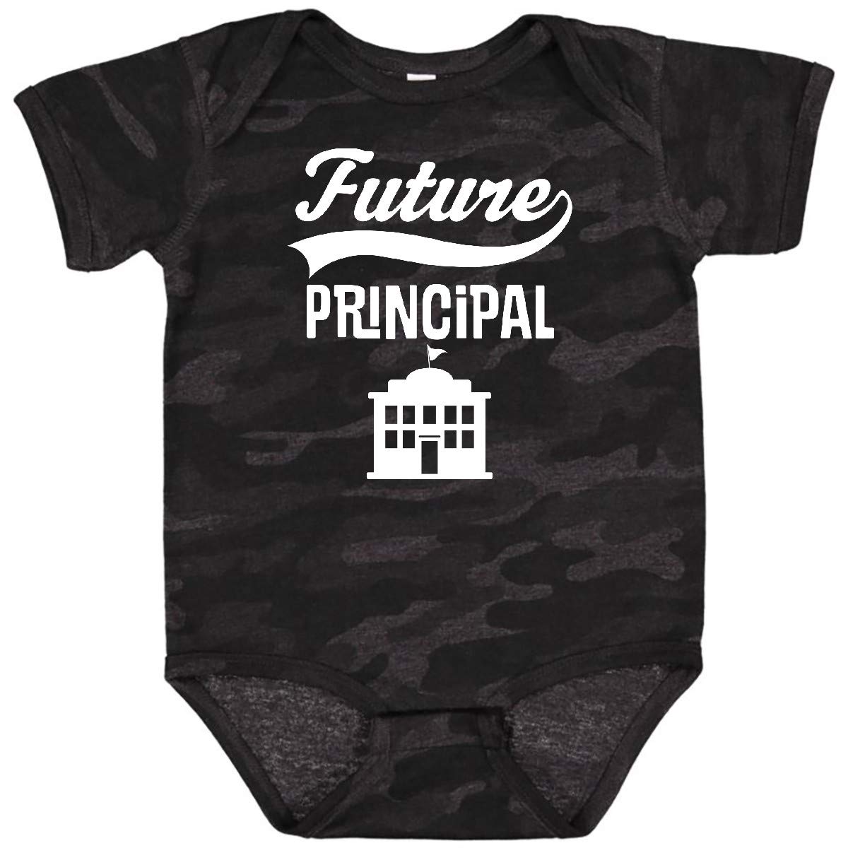 Inktastic Future School Principal Baby Bodysuit - Cute Infant Onesie for Teachers & Educators - Perfect for School Events, Baby Showers & Teacher Appreciation Gifts