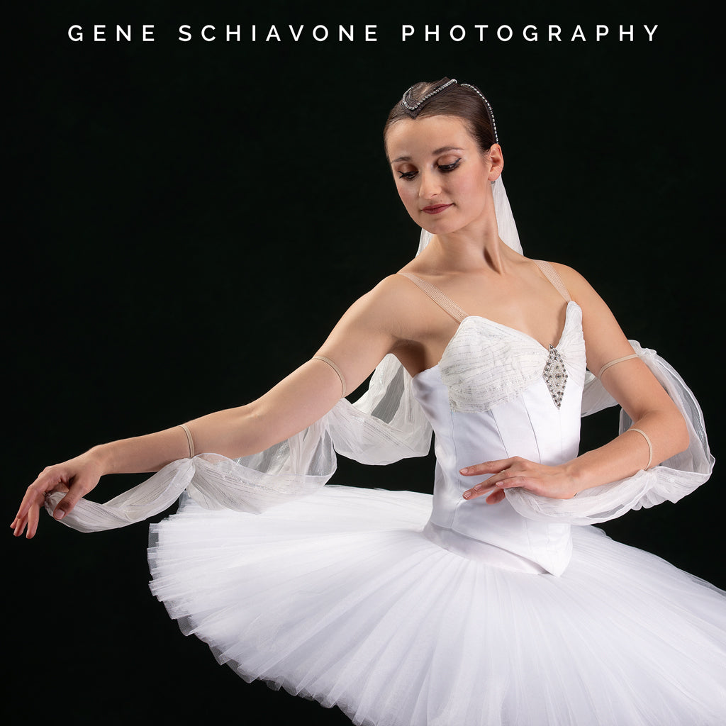 Ready-to-Wear La Bayadere 'Kingdom of the Shades' Ballet Arm Drapes - Elegant Dance Costume Accessories for Performances & Stage Shows