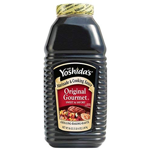 4-Pack Mr. Yoshida's Original Gourmet Sweet & Savory Marinade & Cooking Sauce - 86 fl oz Value Size | Perfect for Grilling, BBQ, Stir-Fry & Asian Cuisine