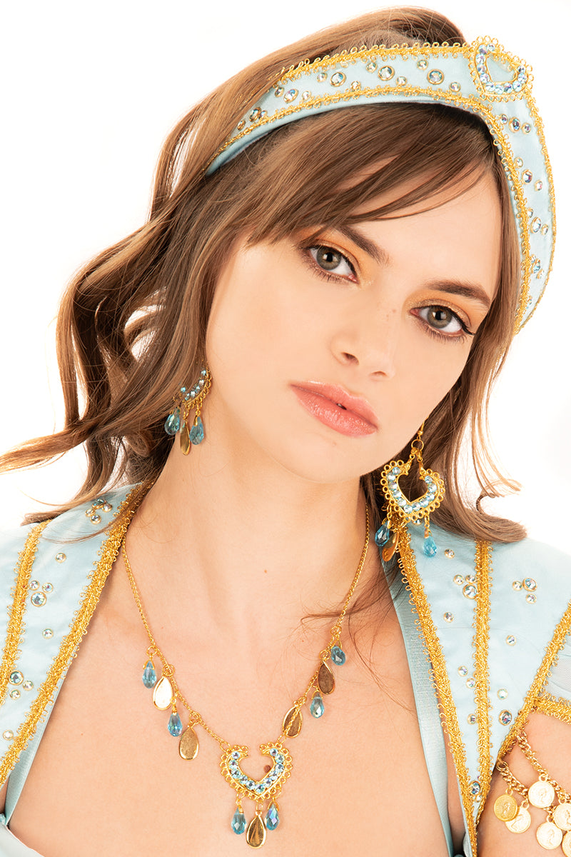 Elegant Jasmine Flower Headpiece for Women - Boho Wedding Hair Accessories, Floral Crown for Brides, Festivals & Photo Shoots