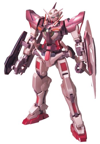 Bandai Hobby #10 Gundam Exia EXF (Trans-Am Mode) 1/100 Scale Model Kit - Bandai 00 Action Figure for Collectors & Gundam Enthusiasts - Perfect for Display, DIY Building & Anime Fans Collection